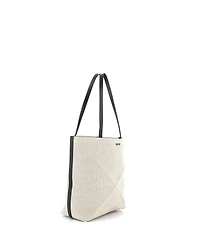 Pre-Owned Loewe Medium Puzzle Fold Tote Canvas