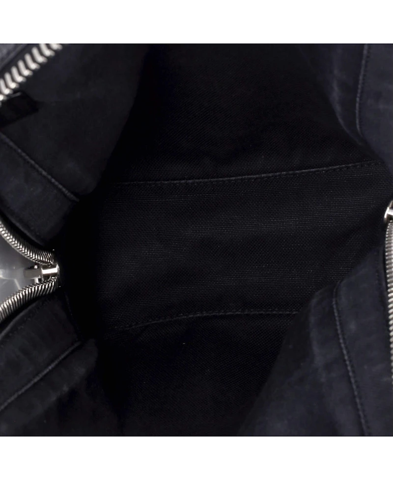 Pre-Owned Gucci Small Soft Zip Sling Bag Gg Coated Canvas
