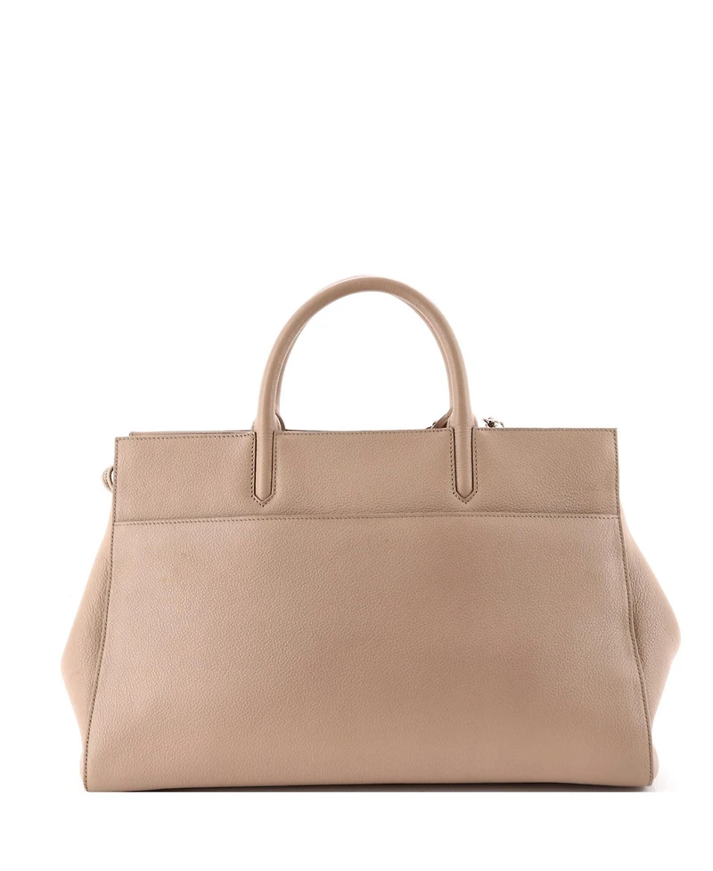 Pre-Owned Saint Laurent Medium Rive Gauche Cabas Leather