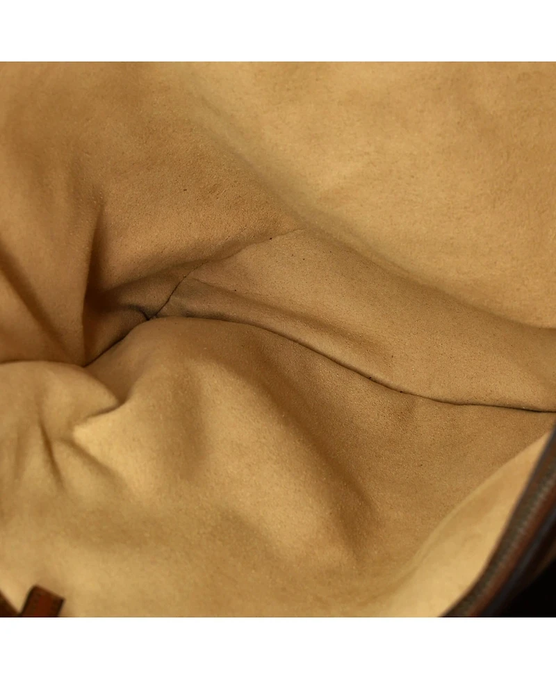 Pre-Owned Gucci Diana Bamboo Handle Round Tote Leather