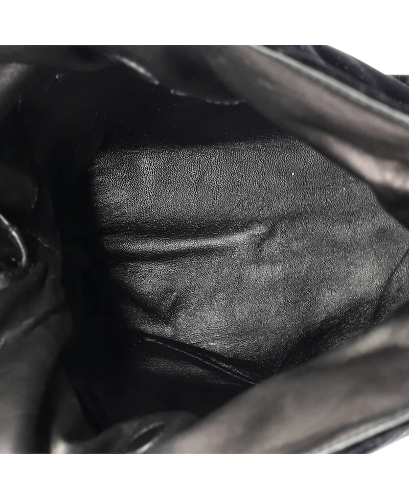 Pre-Owned Loewe Small Flamenco Knot Bag Velvet