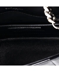 Pre-Owned Saint Laurent Small Vicky Crossbody Bag Vertical Quilted Patent