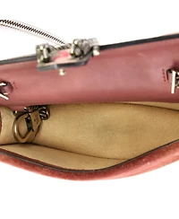 Pre-Owned Gucci Super Mini Dionysus Bag Blooms Print Gg Coated Canvas