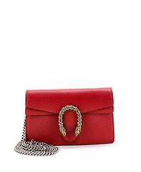 Pre-Owned Gucci Super Mini Dionysus Bag Leather