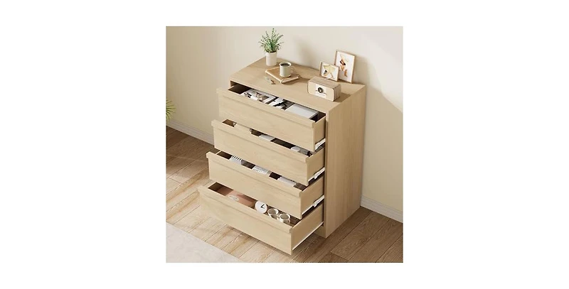 gaomon 4 Drawer Dresser for Bedroom