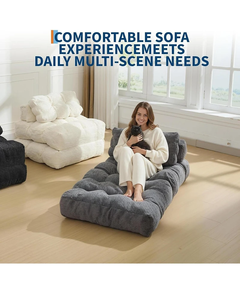 gaomon Folding Sofa Bed 2-Pack