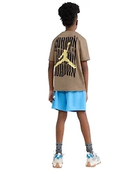 Jordan Boys' 8-20 Distressed Short-Sleeve T-Shirt