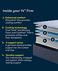 Serta Dream Haven 14" Firm Tight Top Mattress, California King