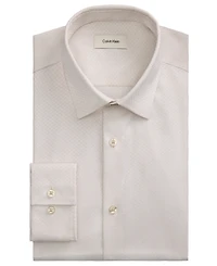 Calvin Klein Men's Long-Sleeve Slim-Fit Dress Shirt