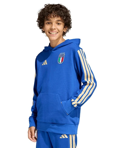 adidas Big Boys' and Girls' Italy Dna Hoodie