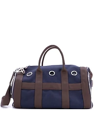 Pre-Owned HERMES Carrying Dog Bag Canvas
