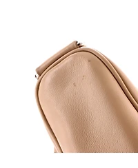 Pre-Owned Prada Small Triangle Logo Zip Crossbody Bag Leather