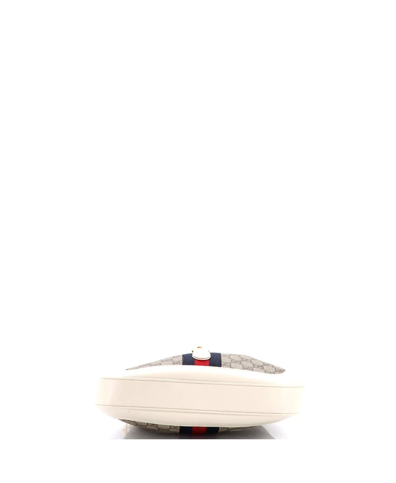 Pre-Owned Gucci Small Jackie 1961 Hobo Gg Coated Canvas