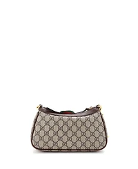 Pre-Owned Gucci Small Ophidia Charm Shoulder Bag Gg Coated Canvas