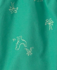 Carter's Boys' 2T-5T Dinosaur T-Shirt and Shorts, 2-Piece Set