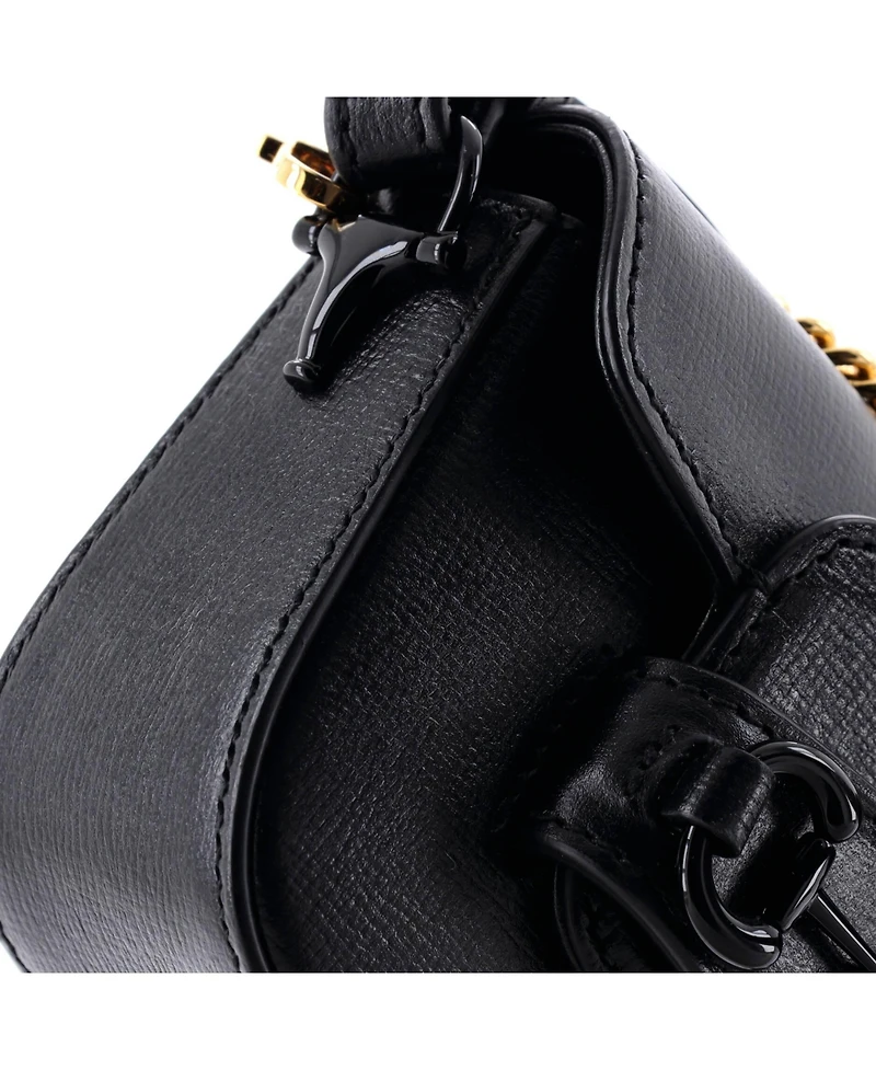 Pre-Owned Gucci Super Mini Horsebit 1955 Shoulder Bag Leather