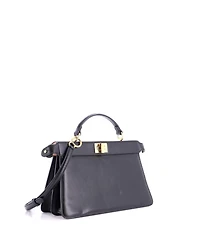 Pre-Owned Fendi East West Peekaboo ISeeU Bag Leather