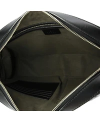 Pre-Owned Gucci Wristlet Clutch Guccissima Leather