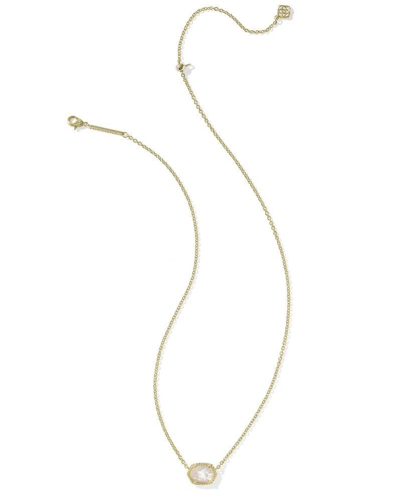 Kendra Scott Daphne Amazonite 14k Gold-Tone Over Brass Short Pendant Necklace