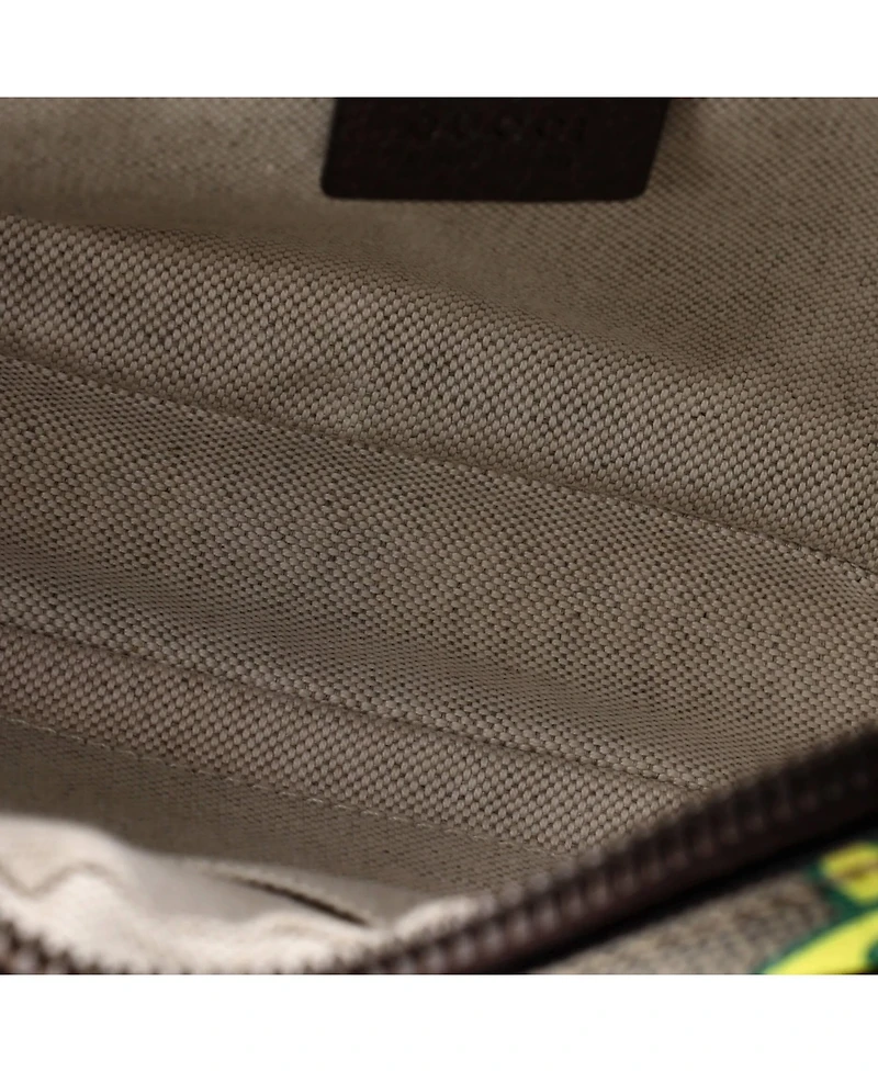 Pre-Owned Gucci Zip Belt Bag Printed Gg Coated Canvas