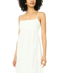 1.state Women's Sleeveless Square Neck Maxi Dress