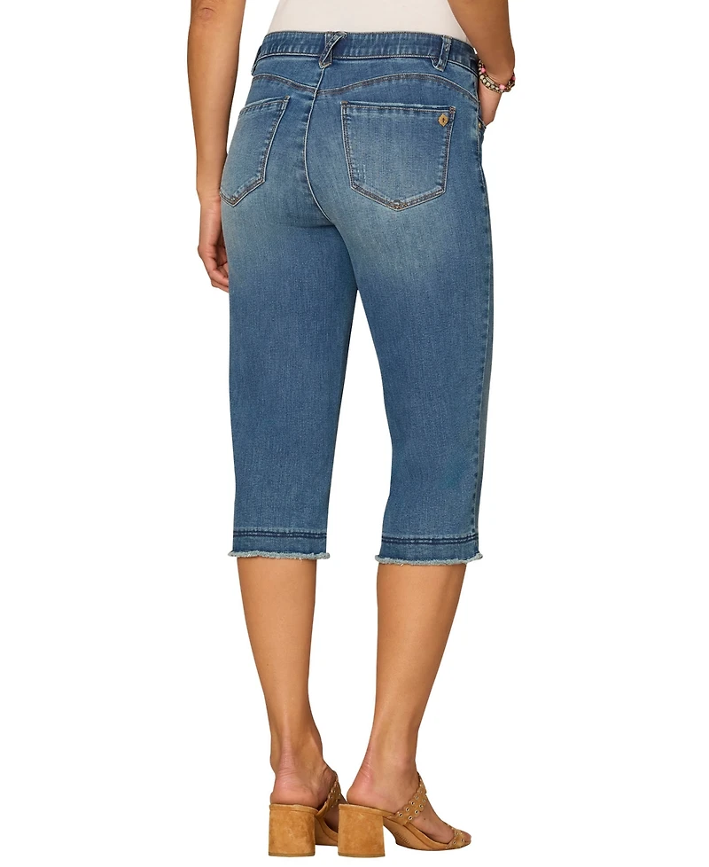 Democracy Women's Mid Rise short