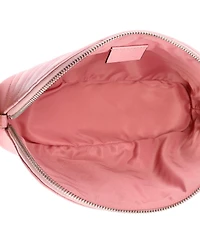 Pre-Owned Gucci Large Gg Marmont Cosmetic Case Matelasse Leather