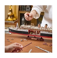 Flash Popup 3D Puzzle 1912 Ocean Liner 433pcs Diy Lights Up