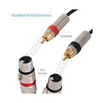 Pyle Rca to Xlr Audio Cord