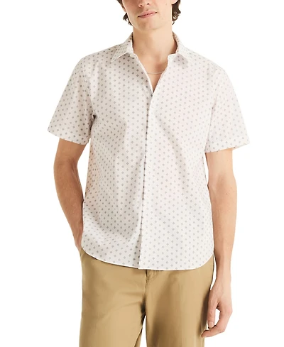 Nautica Men's Short-Sleeve Print Shirt