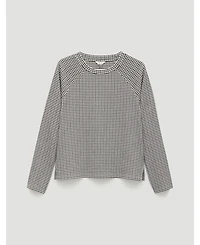 Hush Women's Matilda Gingham Raglan Top