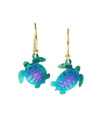 Uncommon Goods Holly Yashi Iridescent Sea Turtle Jewelry