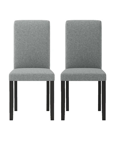 Sugift Mid Century Modern Dining Chairs Set of Two