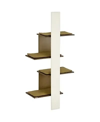 Zeus and Ruta 4 Layer Wall Mounted Cat Climbing Shelves Modern Kitty Condo Tower Space Saving Indoor Cat Furniture