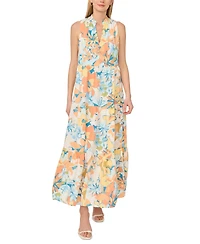 Vince Camuto Women's Sleeveless V-Neck Maxi Dress