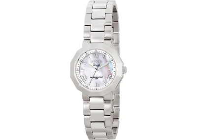 Invicta Women's 0542 Angel Quartz Mother of Pearl Dial Watch