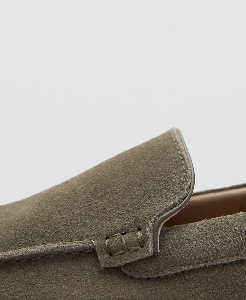 Mango Men's Split Leather Shoes