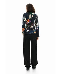 Desigual Women's Shirt Collage Tie