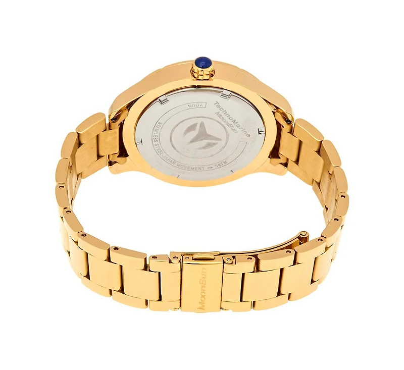 TechnoMarine Men's Tm-117030 MoonSun Quartz Dial Watch