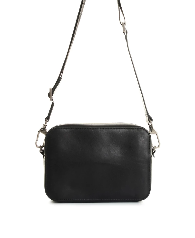 Velez Leather Crossbody Bag with Adjustable Straps