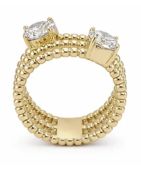 And Now This Clear Cubic Zirconia Ring