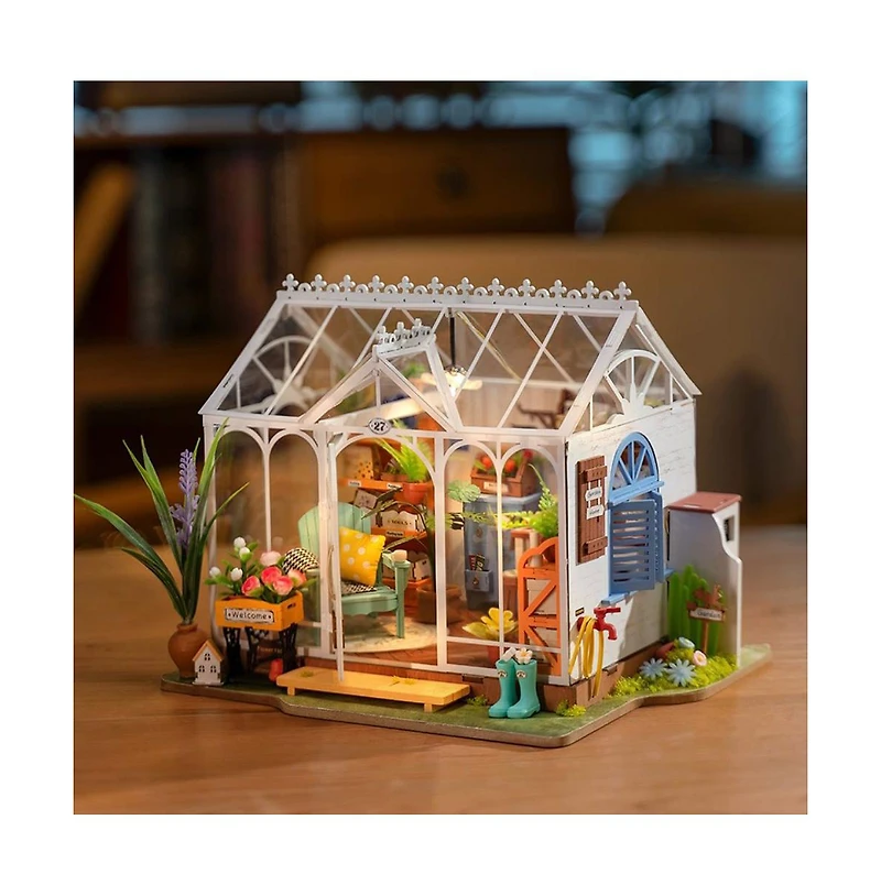 Flash Popup Diy 3D Wood Puzzle: Dreamy Garden House 296 pieces