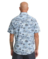 Quiksilver Waterman Men's Retreat Tech Woven Collared Shirt