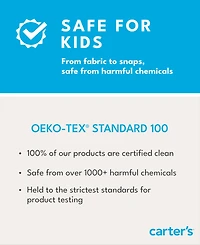 Carter's Baby Girls' Floral Sleeveless Top & diaper cover, 2-Piece Set