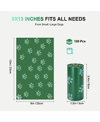 Aronkl Thick Dog Poop Bags Leak-Proof Scented 9x13 Inch for Small Large Dogs Cats Walking Waste Bags