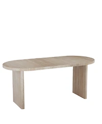 Clihome Modern Extendable Dining Table,Mid-century modern style home table,Suitable for dining rooms, kitchens, and living rooms