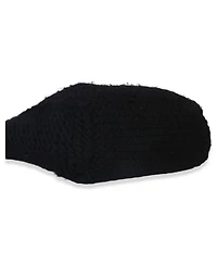 Pre-Owned Fendi Yellow Black Wool Logo Tote