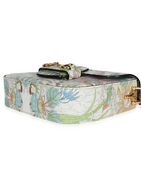 Pre-Owned Gucci Multicolor New Shanghai Tiger Savanah Web Mini Horsebit 1955 Shoulder Bag