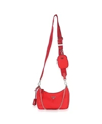 Pre-Owned Prada Red Re-Nylon Re-Edition 2005 Hobo
