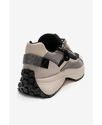 Prologue Shoes Women's Rocca Zip Sneaker